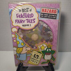 The Best of Fractured Fairy Tales Vol 1 DVD NEW Sealed Rocky & Bullwinkle Class.